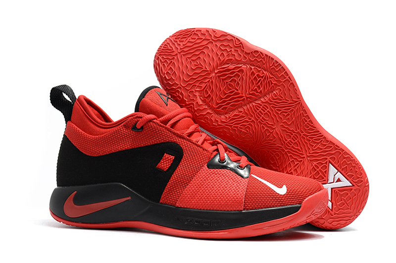 Nike PG 2 Red Black Basketball Shoes
